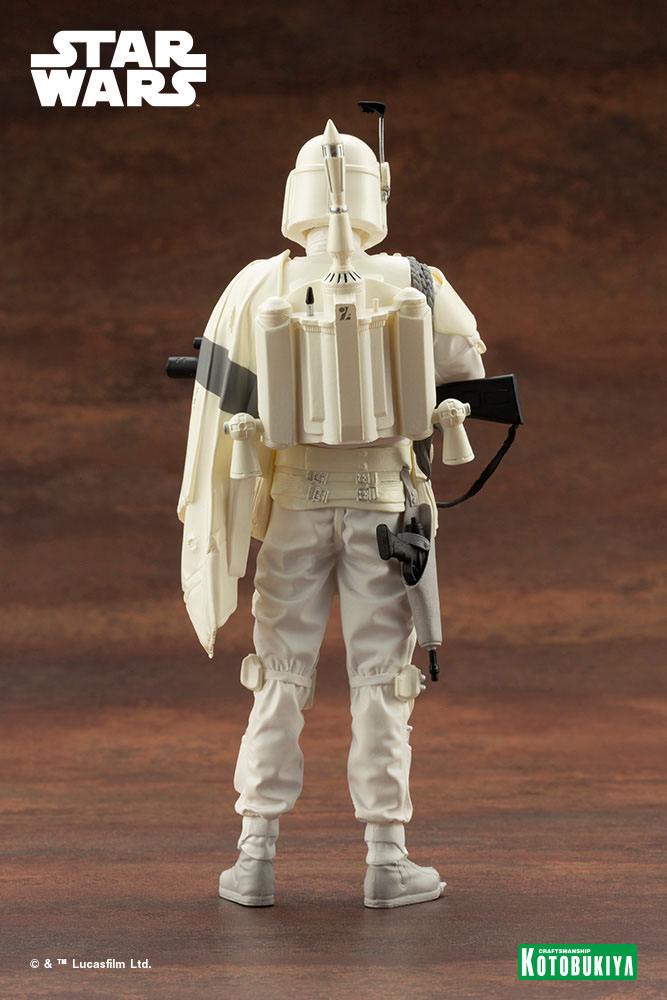 Star Wars ARTFX+ PVC Statue 1/10 Boba Fett White Armor Ver. 18 cm 4934054041732