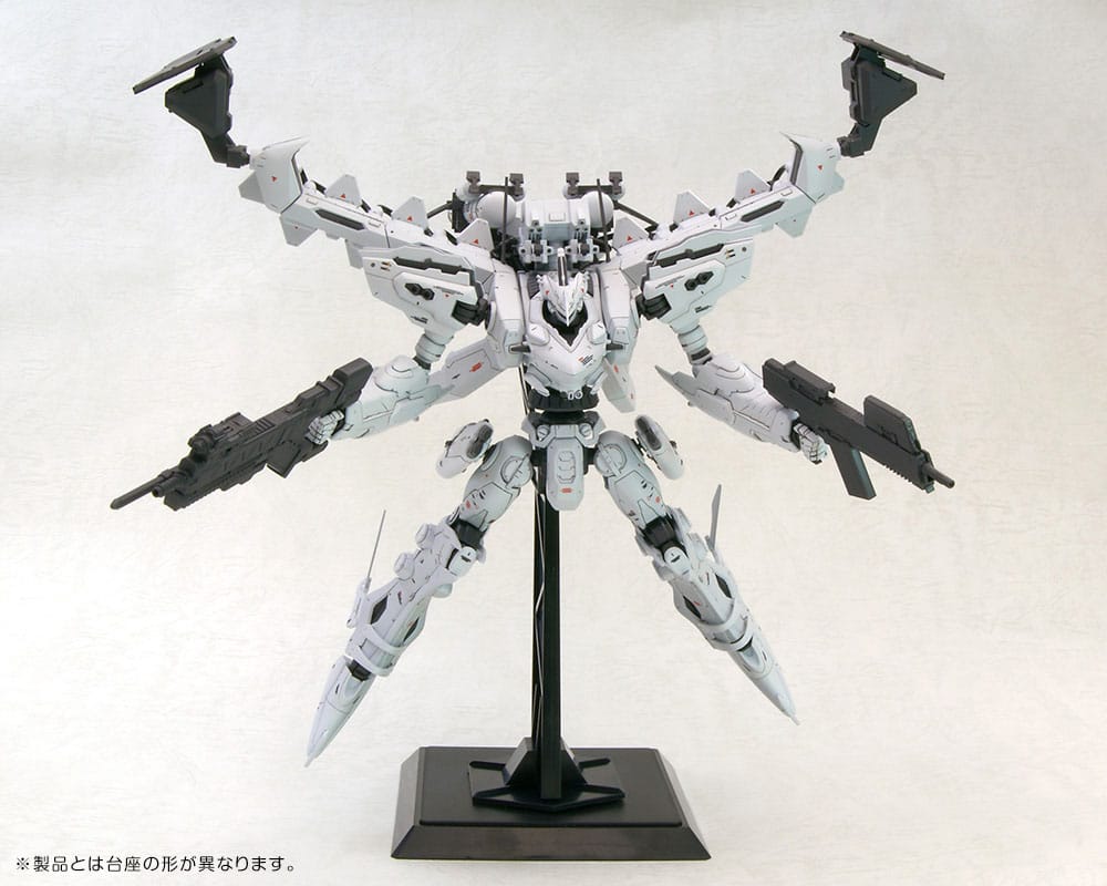 Armored Core Plastic Model Kit 1/72 Lineark White-Glint & V.O.B Set 16 cm 4934054056057