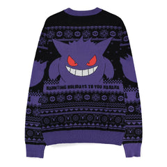 Pokémon Sweatshirt Christmas Jumper Gengar Size S 8718526214383