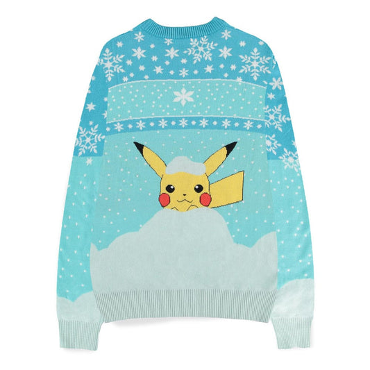 Pokémon Sweatshirt Christmas Jumper Snow Size S 8718526214321