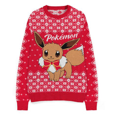 Pokémon Sweatshirt Christmas Jumper Eevee Size S 8718526214444