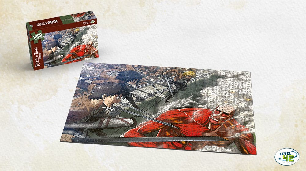 Attack on Titan Puzzle Fight (1000 pieces) 9782376973515