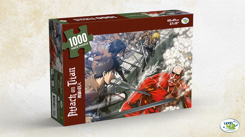 Attack on Titan Puzzle Fight (1000 pieces) 9782376973515