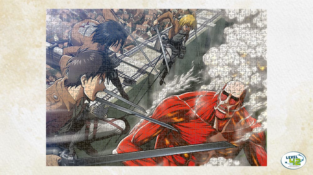 Attack on Titan Puzzle Fight (1000 pieces) 9782376973515