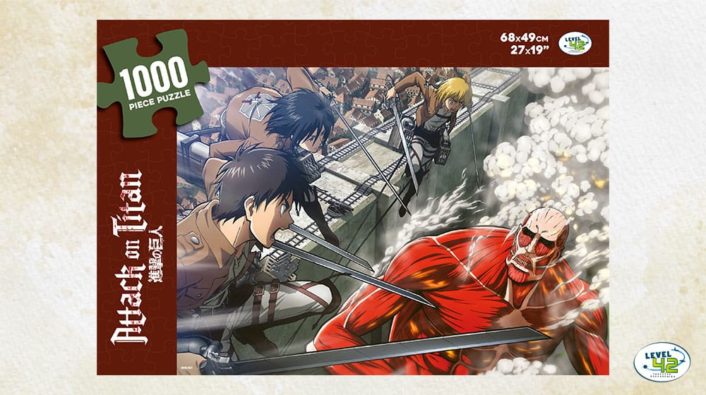 Attack on Titan Puzzle Fight (1000 pieces) 9782376973515