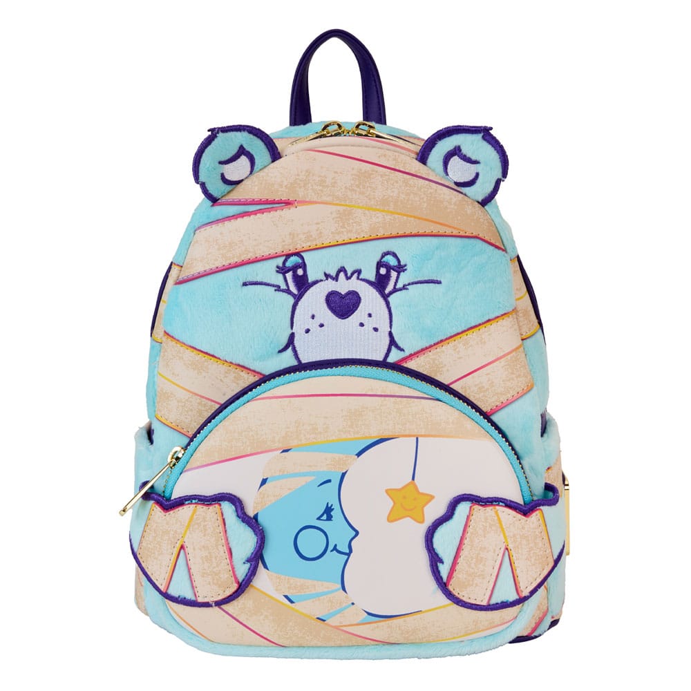 Care Bears x Universal Monsters by Loungefly Mini Backpack Bedtime Bear Mummy 0671803520073