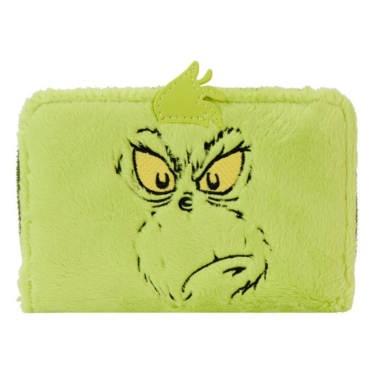 Dr Seuss by Loungefly Wallet Plush Grinch Glow Cosplay 0671803525511