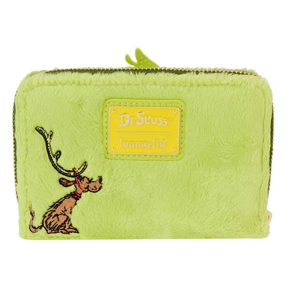 Dr Seuss by Loungefly Wallet Plush Grinch Glow Cosplay 0671803525511