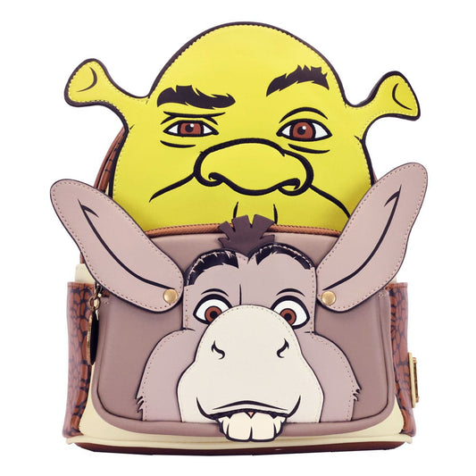 Dreamworks by Loungefly Mini Backpack Shrek & Donkey Cosplay 0671803398092