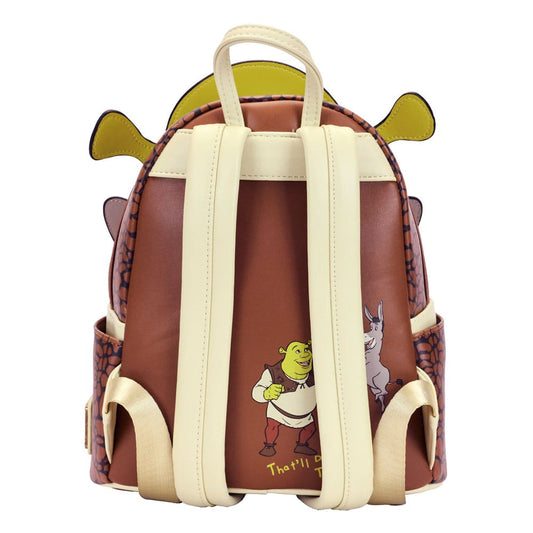 Dreamworks by Loungefly Mini Backpack Shrek & Donkey Cosplay 0671803398092