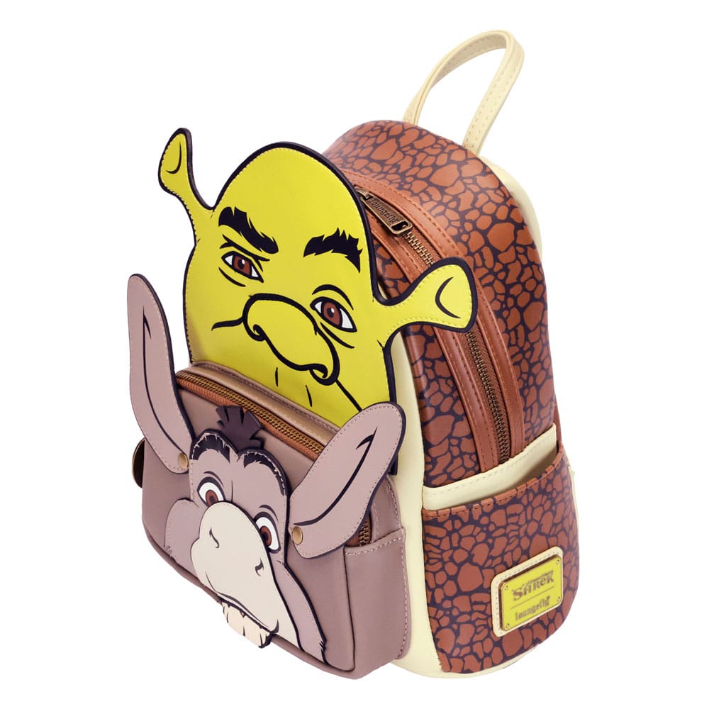 Dreamworks by Loungefly Mini Backpack Shrek & Donkey Cosplay 0671803398092