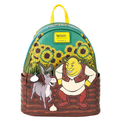 Dreamworks by Loungefly Mini Backpack Shrek & Donkey Sunflower Field 0671803536647