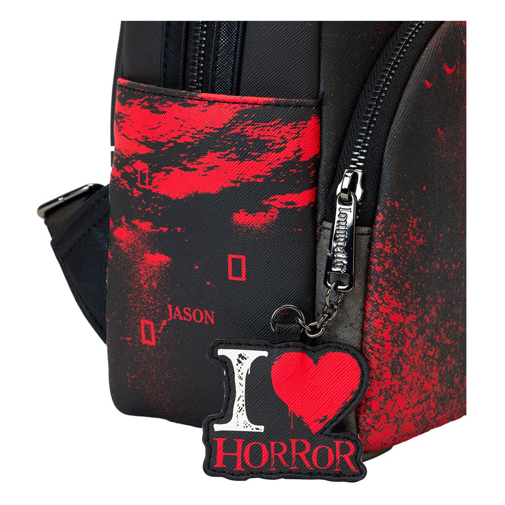 Friday the 13th by Loungefly Mini Backpack I Heart Horror 0671803534490