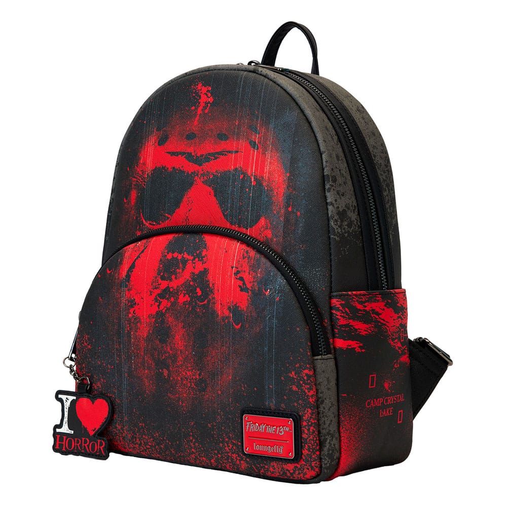 Friday the 13th by Loungefly Mini Backpack I Heart Horror 0671803534490