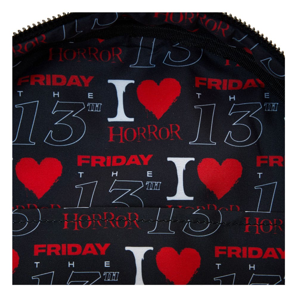 Friday the 13th by Loungefly Mini Backpack I Heart Horror 0671803534490