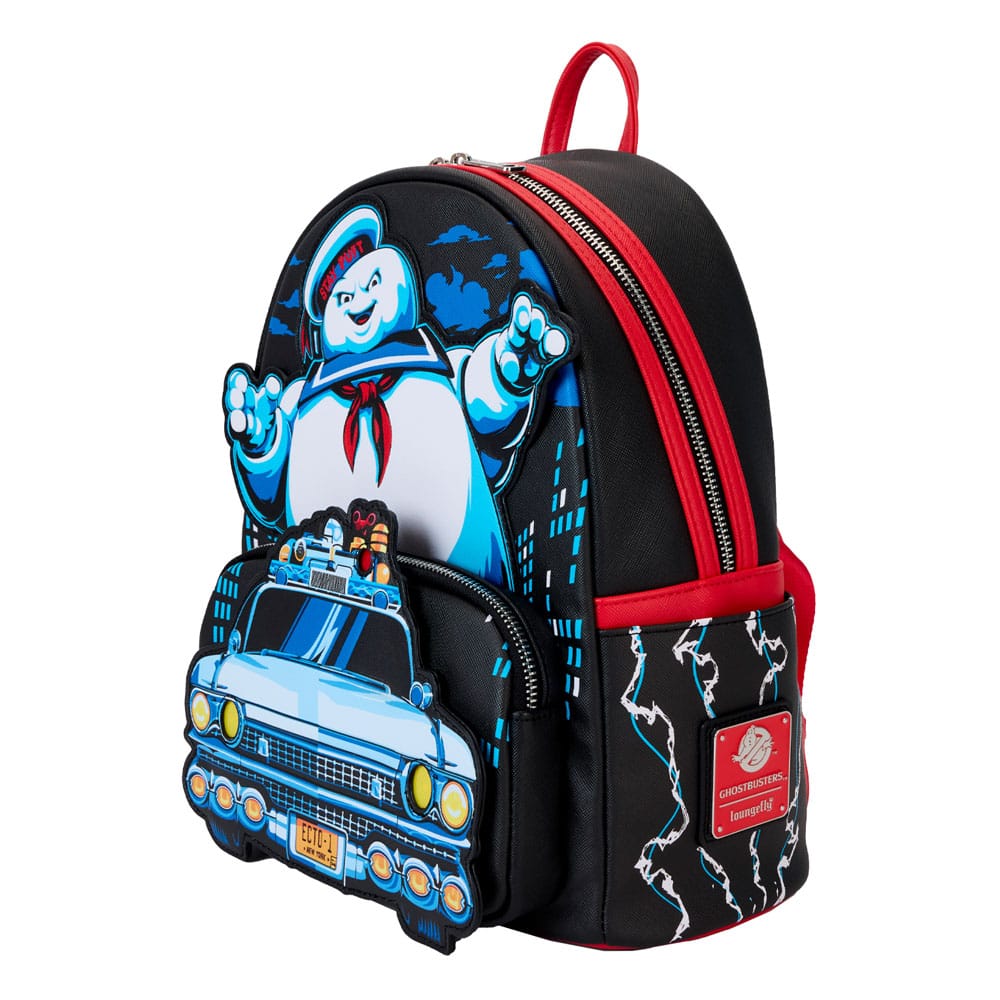 Ghostbusters by Loungefly Mini Backpack Stay Puff Chasing 0671803522985