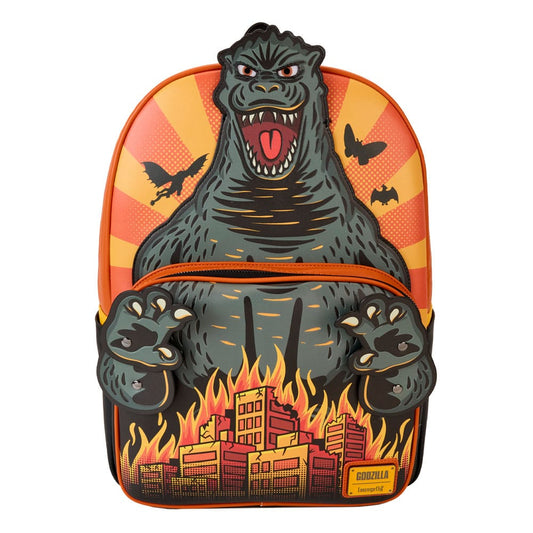 Toho by Loungefly Full-Size Backpack Godzilla Cosplay 0671803530133