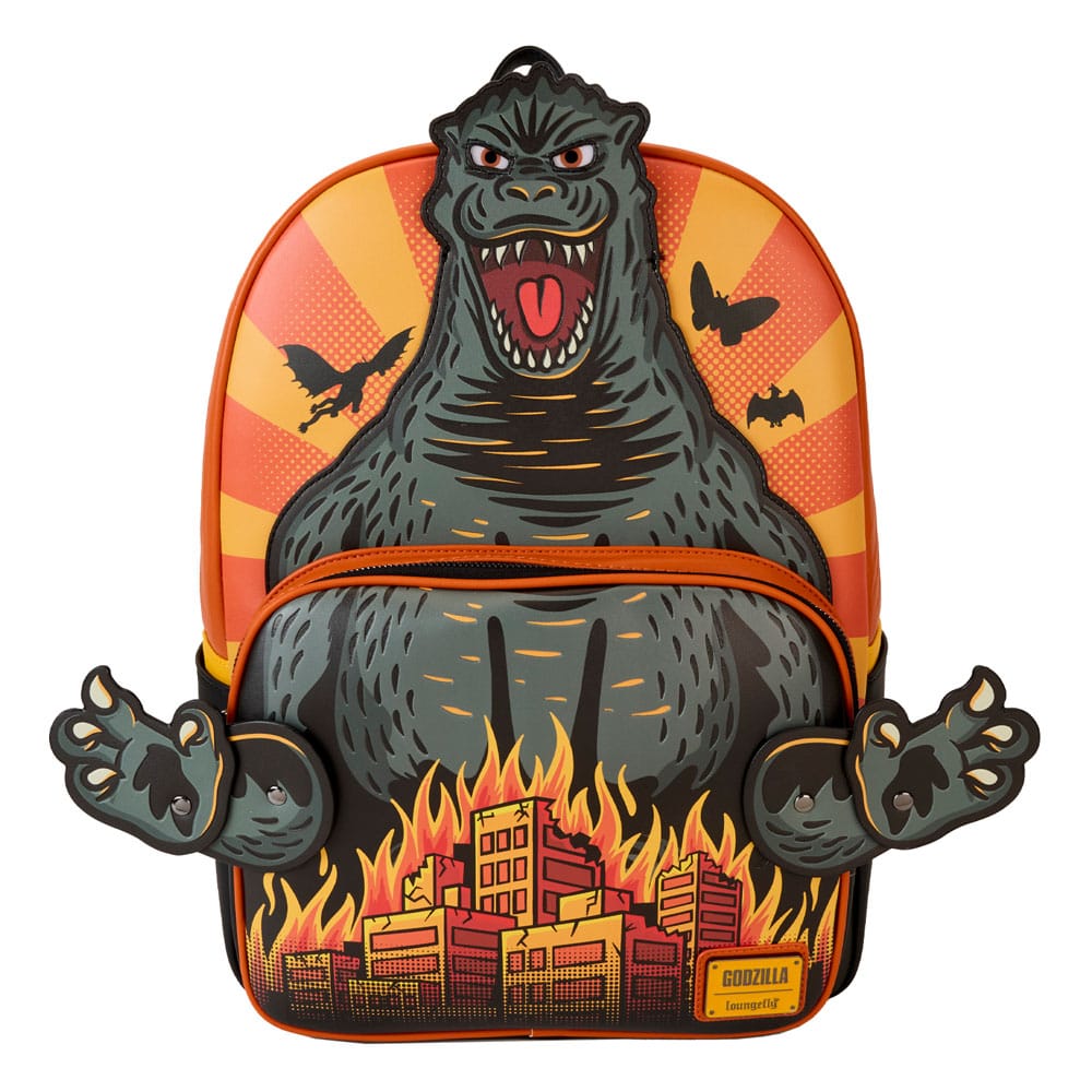 Toho by Loungefly Full-Size Backpack Godzilla Cosplay 0671803530133