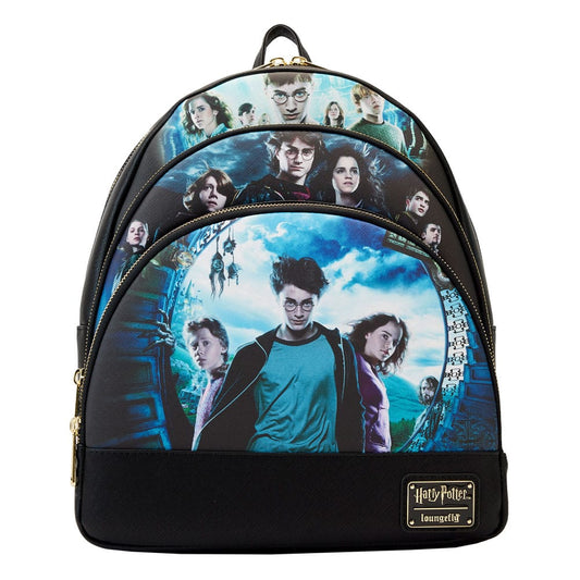 Harry Potter by Loungefly Backpack Trilogy Series 2 Triple Pocket 0671803452121