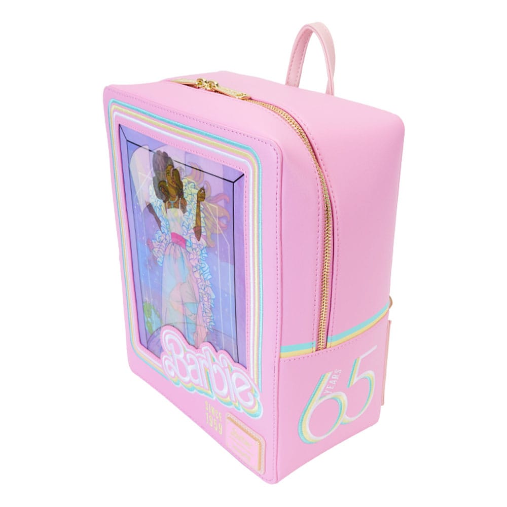 Mattel by Loungefly Backpack Mini Barbie 65th Anniversary Doll Box 0671803517905