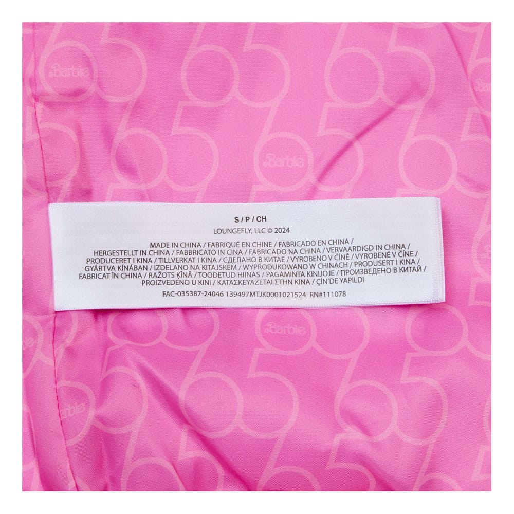 Mattel by Loungefly Jacket Unisex Barbie 65th Anniversary Size L 0671803519497