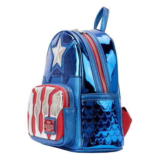 Marvel by Loungefly Backpack Captain America Cosplay 0671803453579