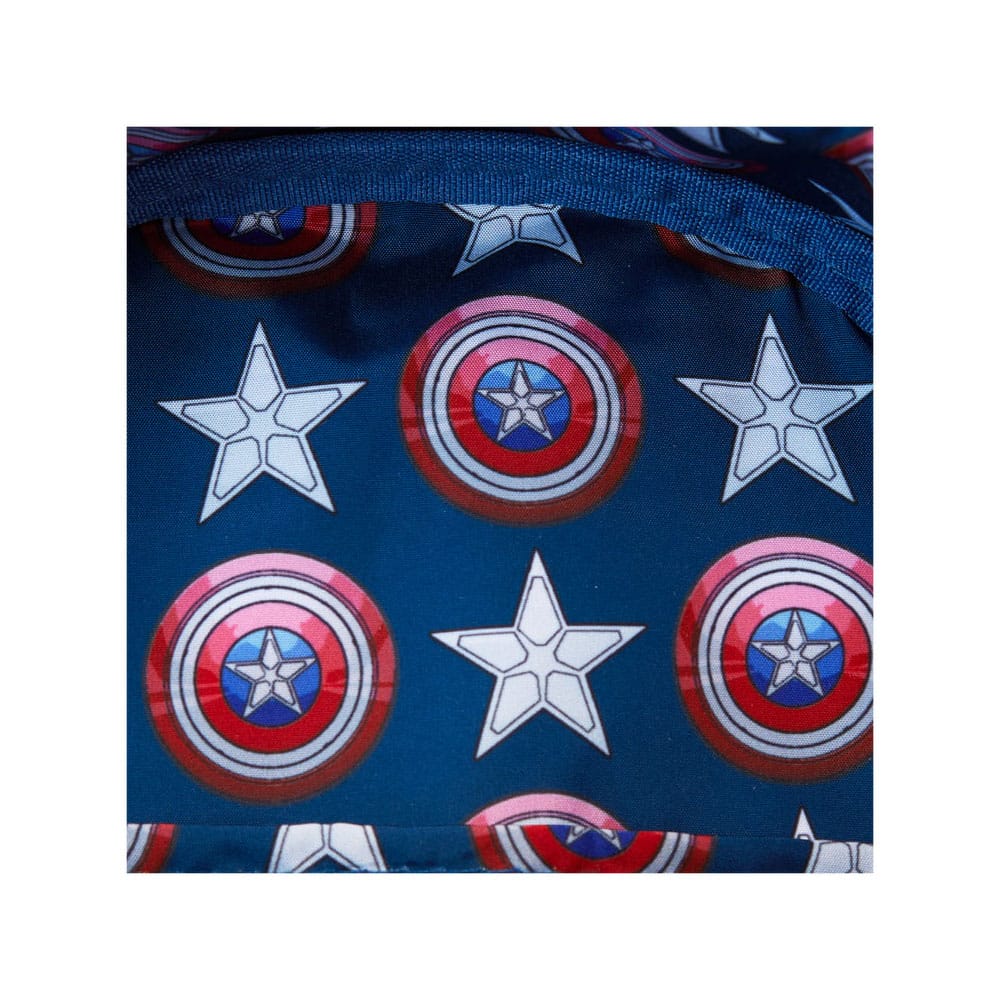 Captain America by Loungefly Mini Backpack Brave New World Cosplay 0671803504776