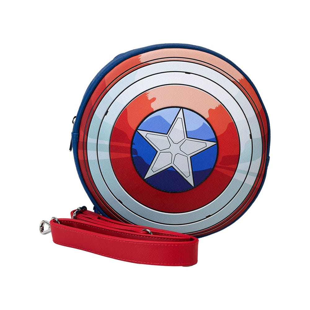 Captain America by Loungefly Crossbody Brave New World Wings 0671803504783