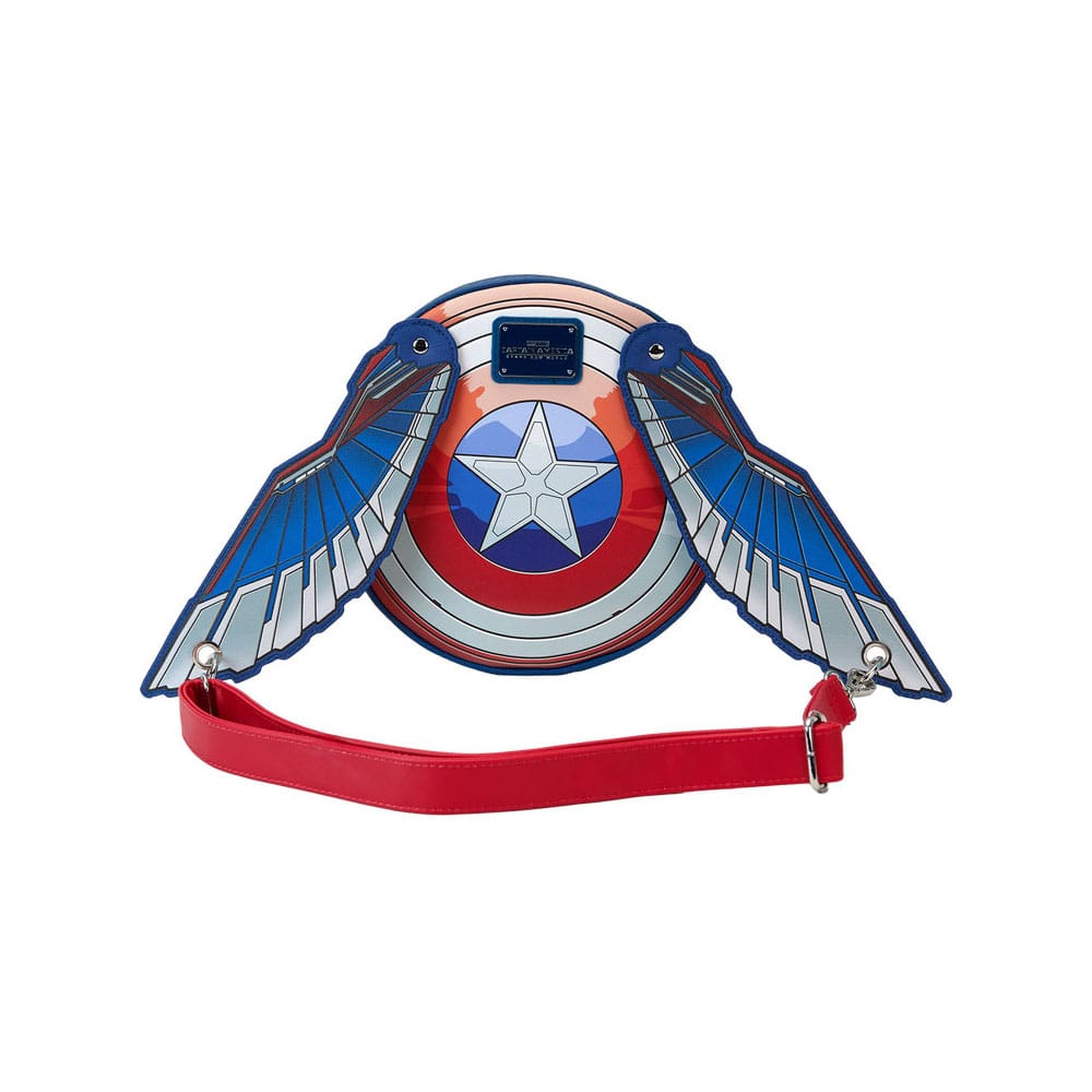 Captain America by Loungefly Crossbody Brave New World Wings 0671803504783