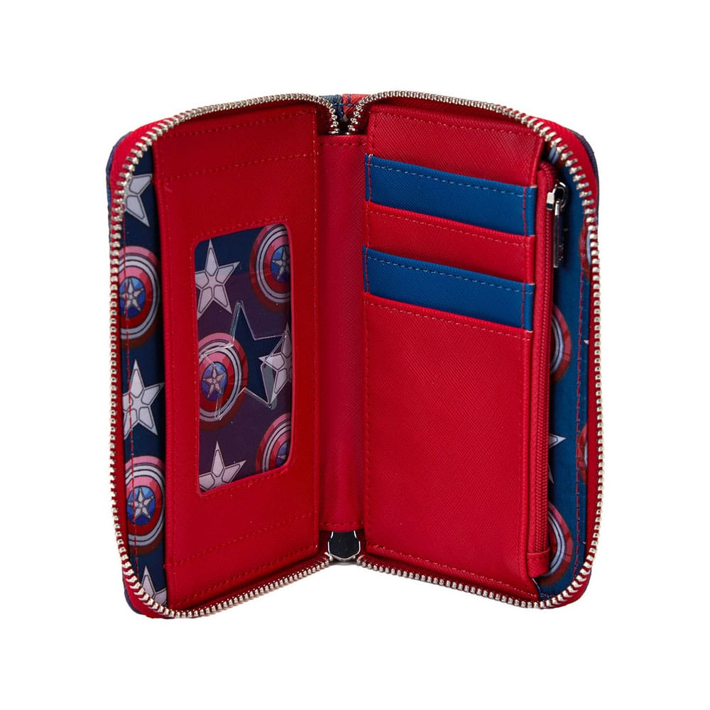 Captain America by Loungefly Wallet Brave New World 0671803504790