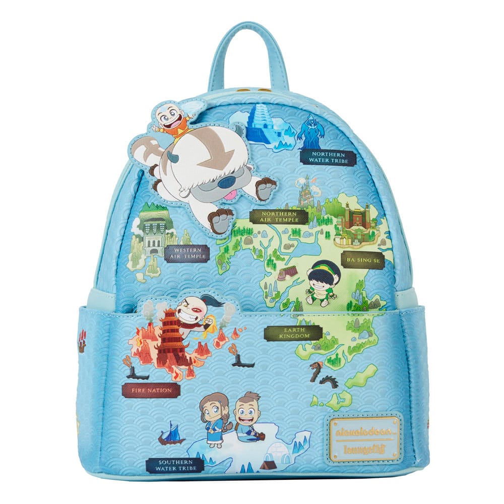 Avatar: The Last Airbender by Loungefly Backpack Map 0671803488823