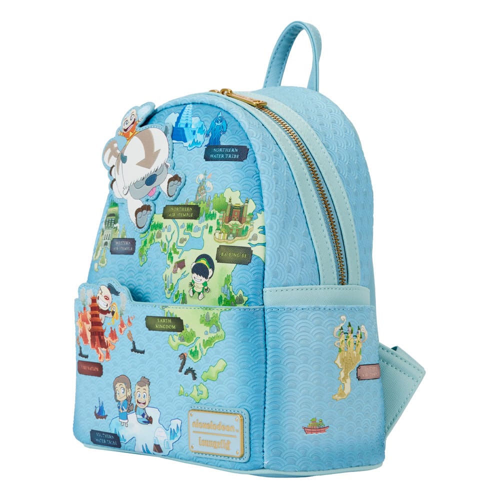 Avatar: The Last Airbender by Loungefly Backpack Map 0671803488823