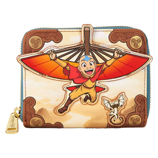 Nickelodeon by Loungefly Wallet Avatar: The Last Airbender Aang Glider Staff 0671803536456