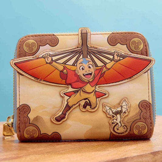 Nickelodeon by Loungefly Wallet Avatar: The Last Airbender Aang Glider Staff 0671803536456