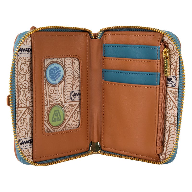 Nickelodeon by Loungefly Wallet Avatar: The Last Airbender Aang Glider Staff 0671803536456