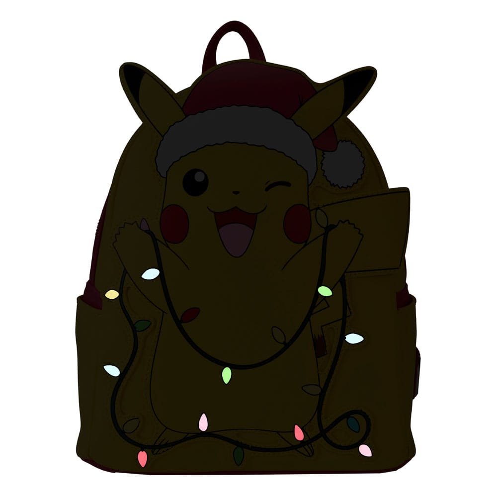 Pokemon by Loungefly Mini Backpack Holiday Pikachu 0671803527799