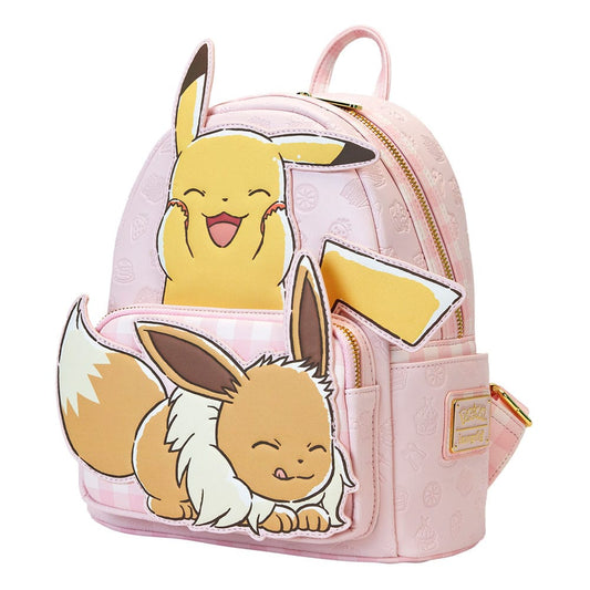 Pokemon by Loungefly Mini Backpack Pikachu & Eevee 0671803534766