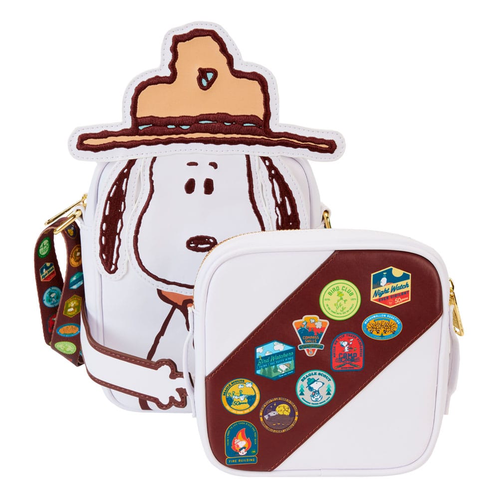 Peanuts by Loungefly Crossbody 50th Anniversary Beagle Scouts 0671803514041