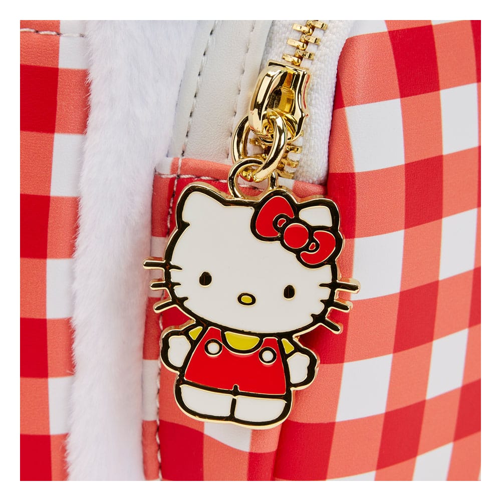 Sanrio by Loungefly Mini Backpack Hello Kitty Gingham Cosplay 0671803447134