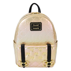 Hello Kitty 50th Anniversary by Loungefly Mini Backpack Metallic Gold 0671803530416