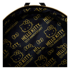 Hello Kitty 50th Anniversary by Loungefly Mini Backpack Metallic Gold 0671803530416