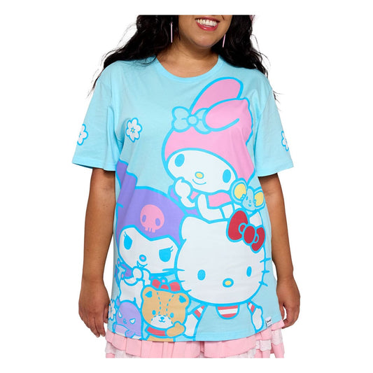 Sanrio by Loungefly Tee T-Shirt Unisex Sanrio & Friends  Size L 0671803535244