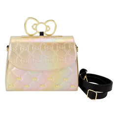 Hello Kitty by Loungefly Crossbody Bag 50th Anniversary Gold 0671803530430