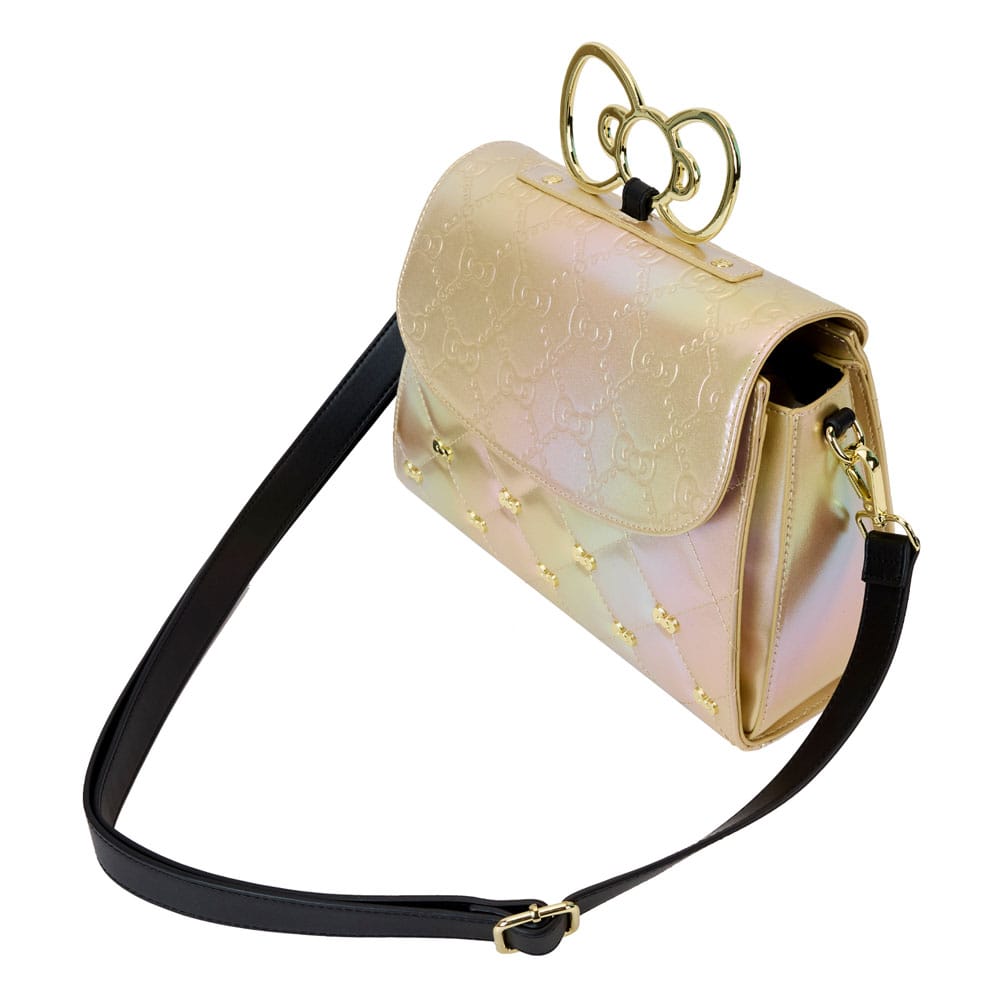 Hello Kitty by Loungefly Crossbody Bag 50th Anniversary Gold 0671803530430