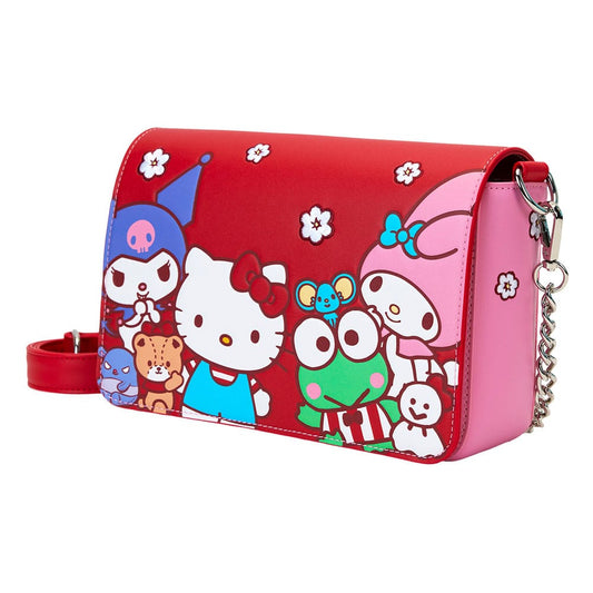 Sanrio by Loungefly Crossbody Hello Kitty & Friends Color Block 0671803533981