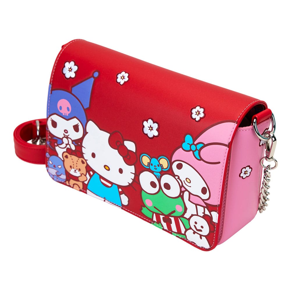 Sanrio by Loungefly Crossbody Hello Kitty & Friends Color Block 0671803533981