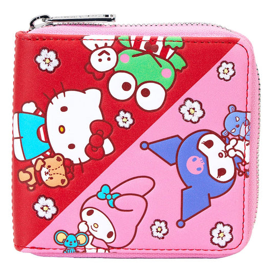 Sanrio by Loungefly Wallet Hello Kitty & Friends Color Block 0671803533998