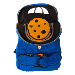 Sesame Street by Loungefly Plush Mini Backpack Cookie Monster 0671803536524