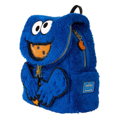 Sesame Street by Loungefly Plush Mini Backpack Cookie Monster 0671803536524