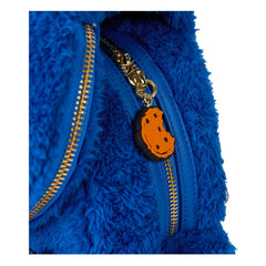 Sesame Street by Loungefly Plush Mini Backpack Cookie Monster 0671803536524